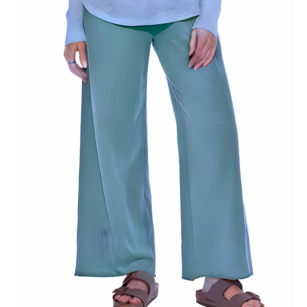 NEW HELLO NITE summer pant - plus in aegean
